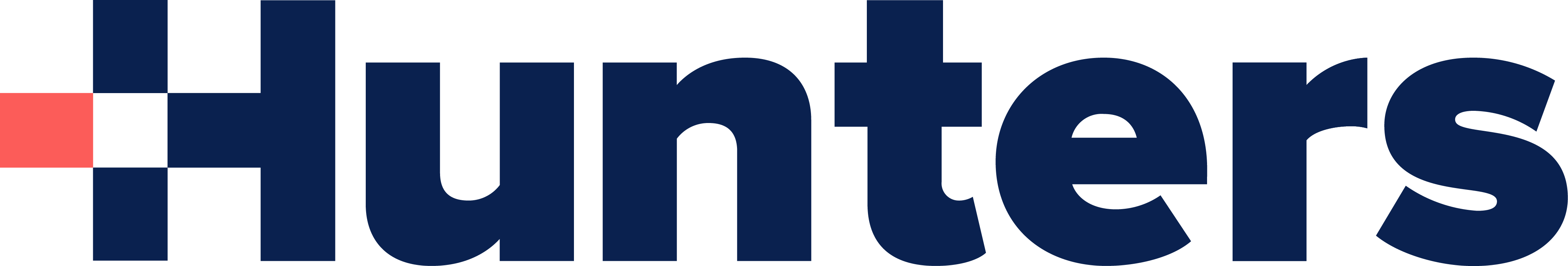 Hunters Logo Blue